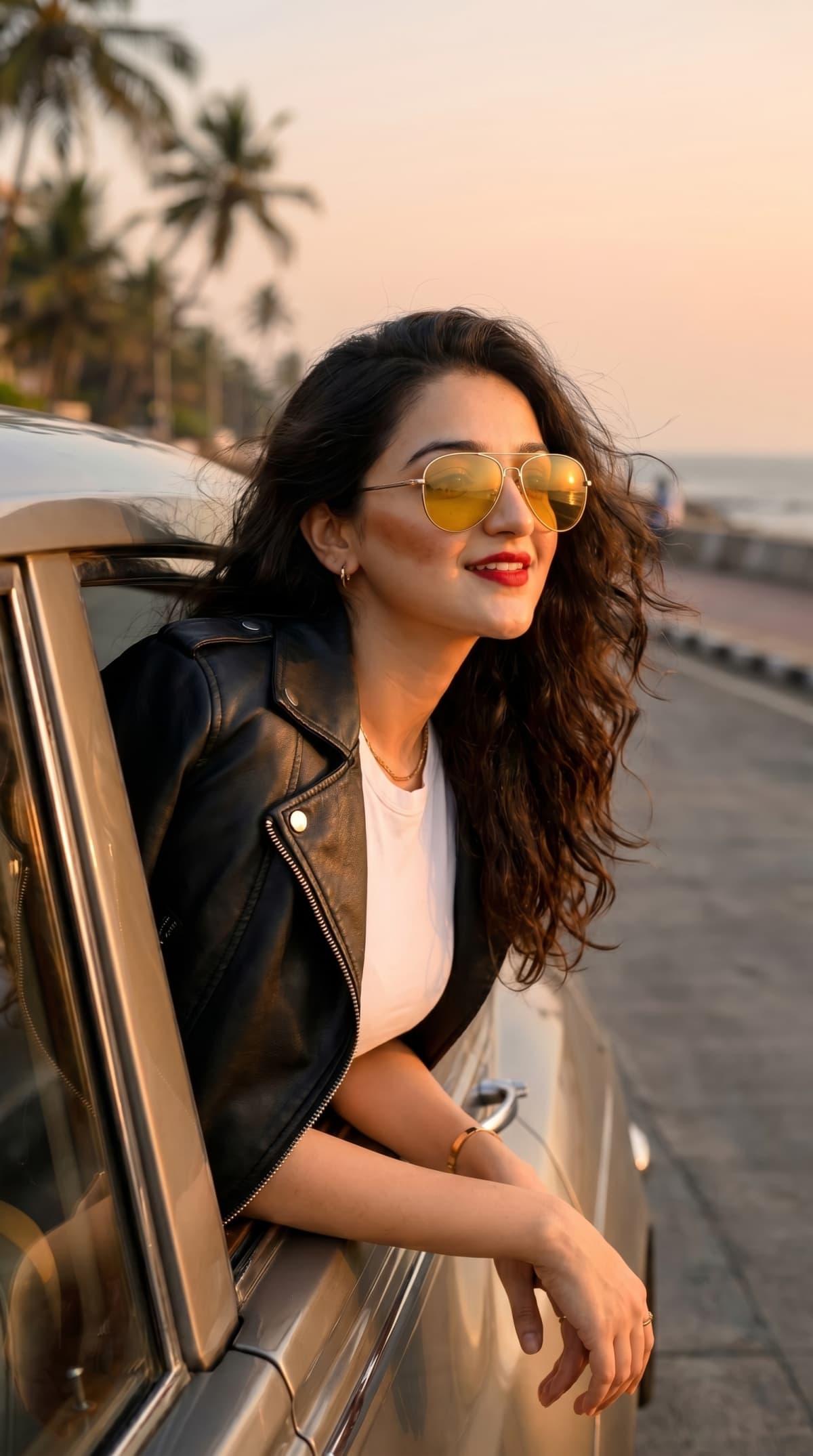 Luxury Vintage Car — AI photo created with this prompt