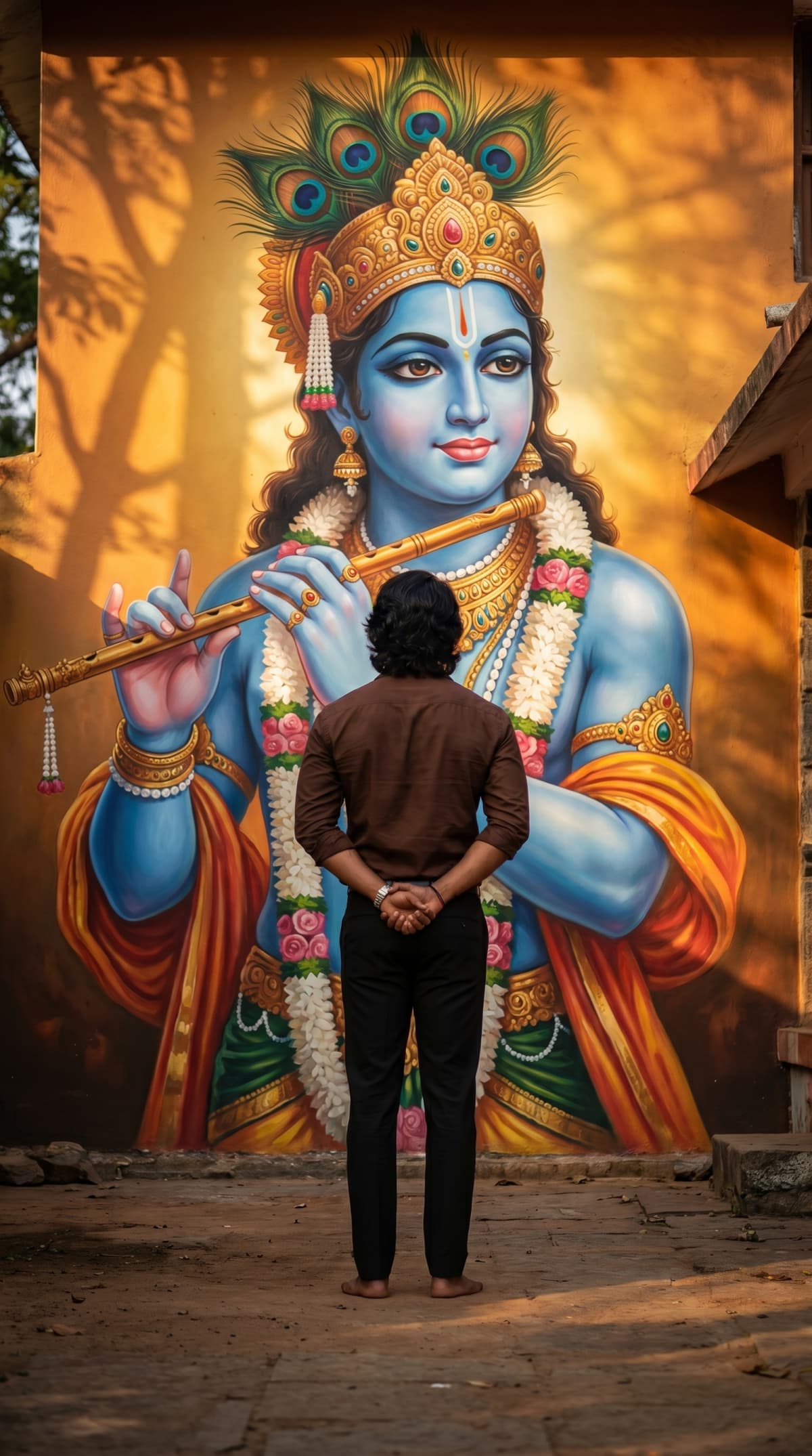 Shree krishna — AI photo created with this prompt