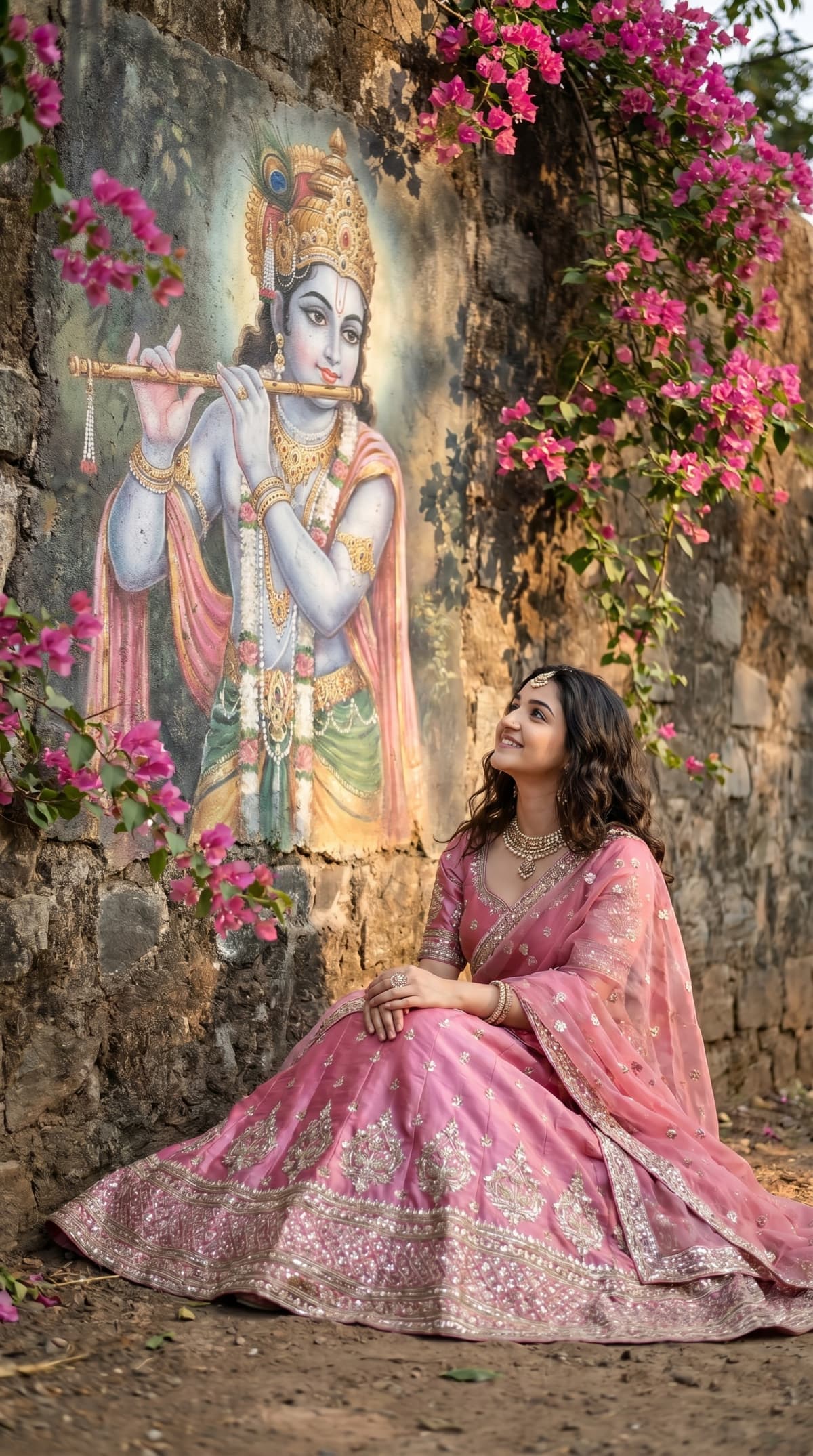Lord Krishna — AI photo created with this prompt