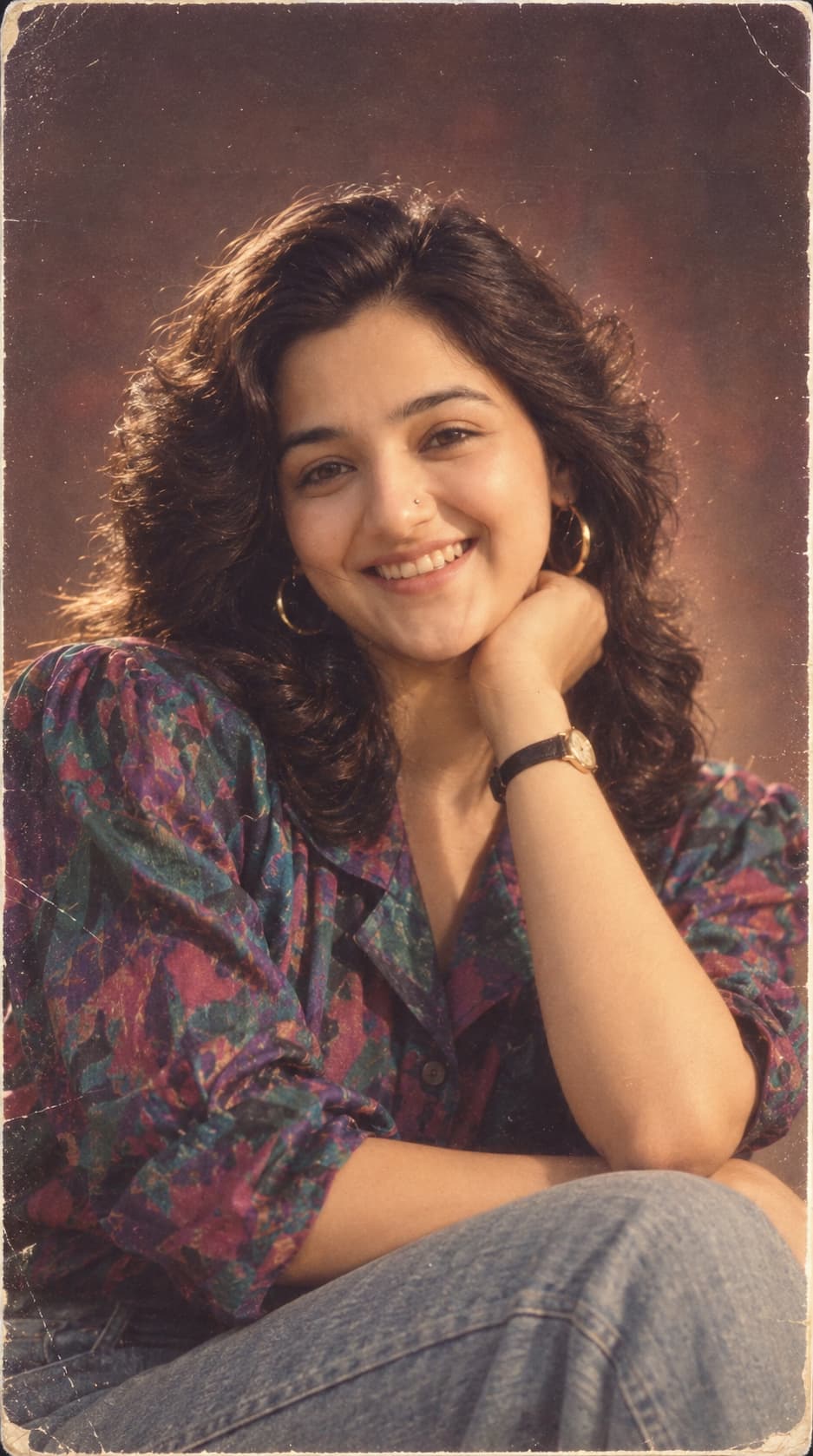 80s style trending photo — AI photo created with this prompt