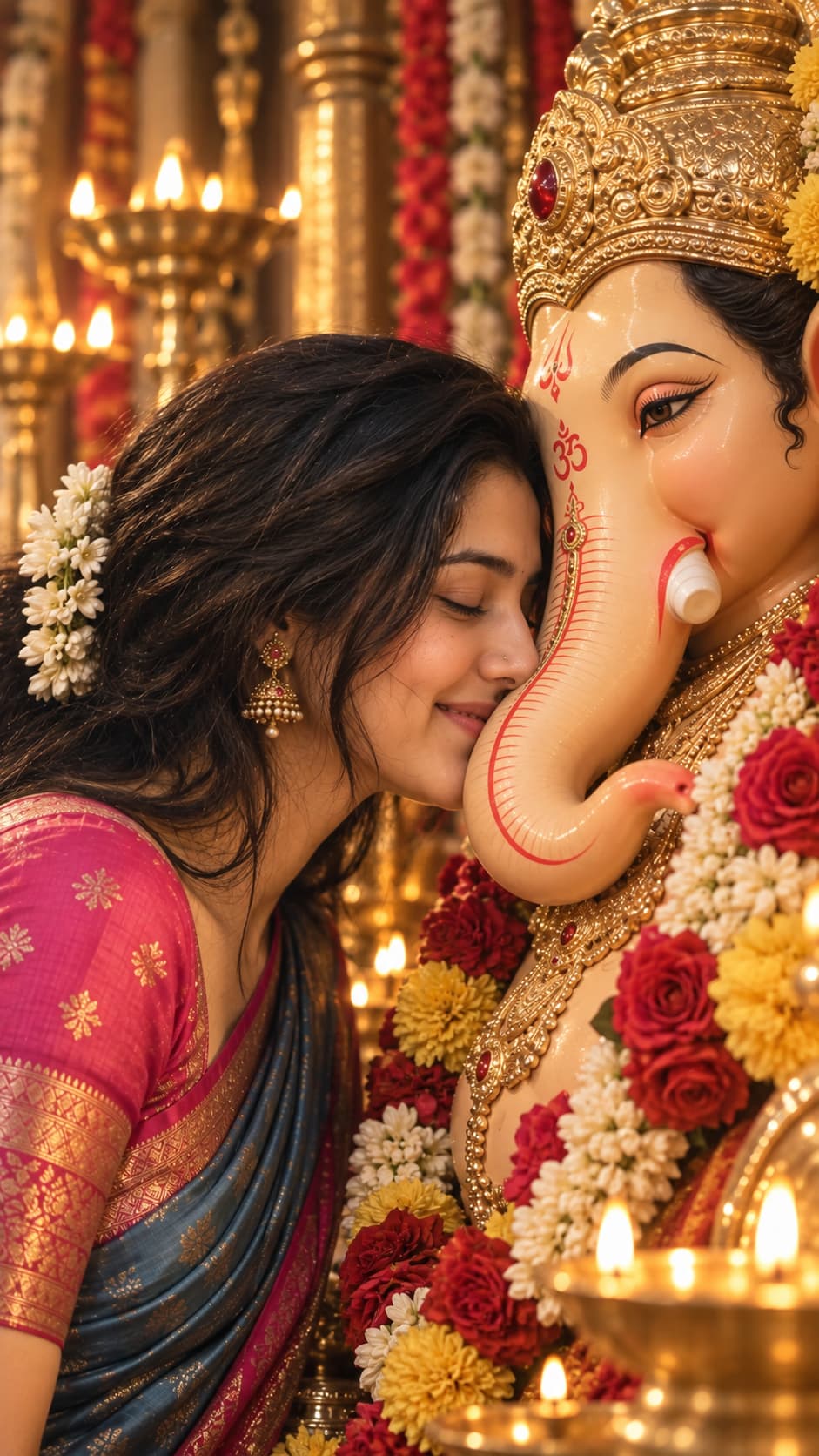 With bappa — AI photo created with this prompt