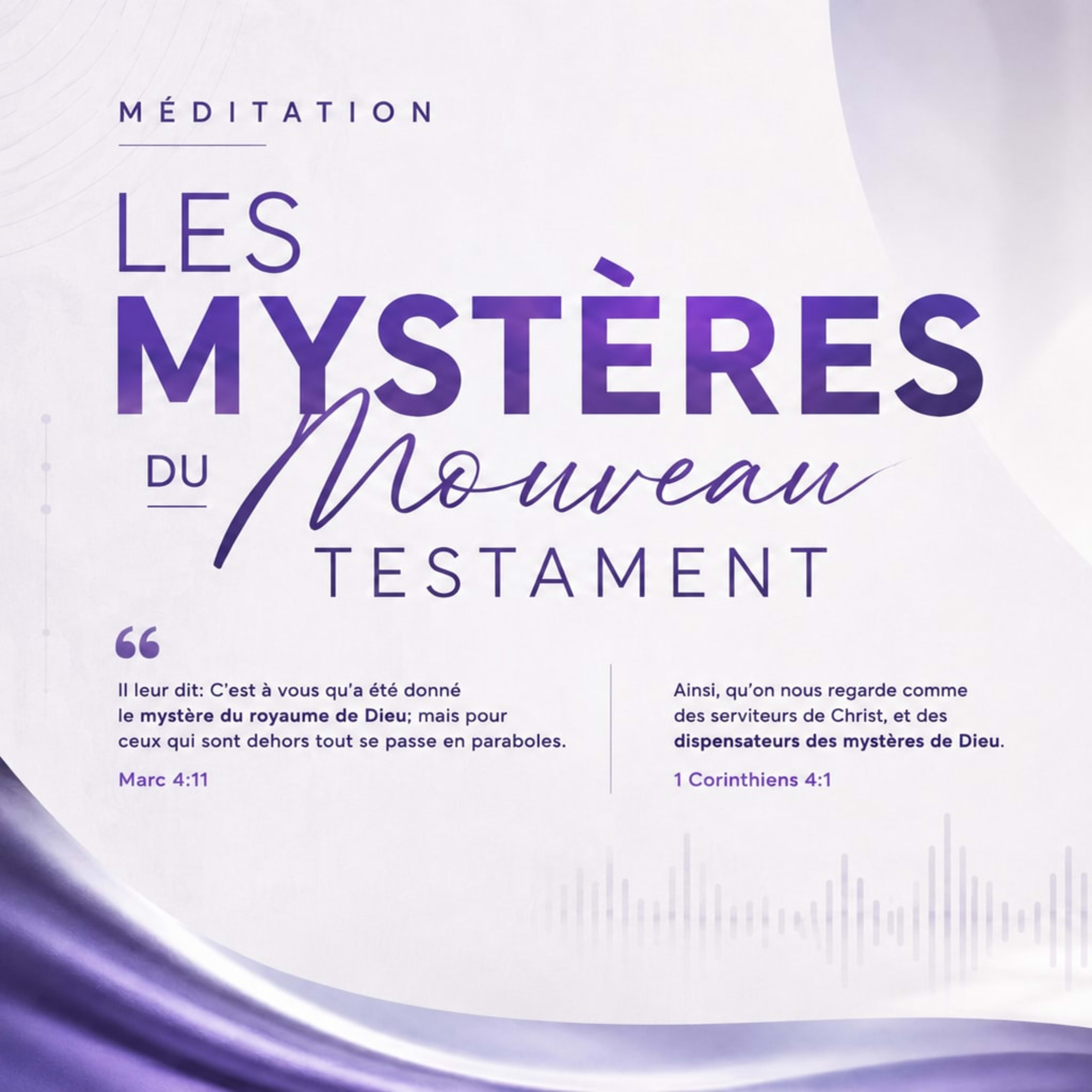LES MYSTÈRES DU NOUVEAU TESTAMENT 1