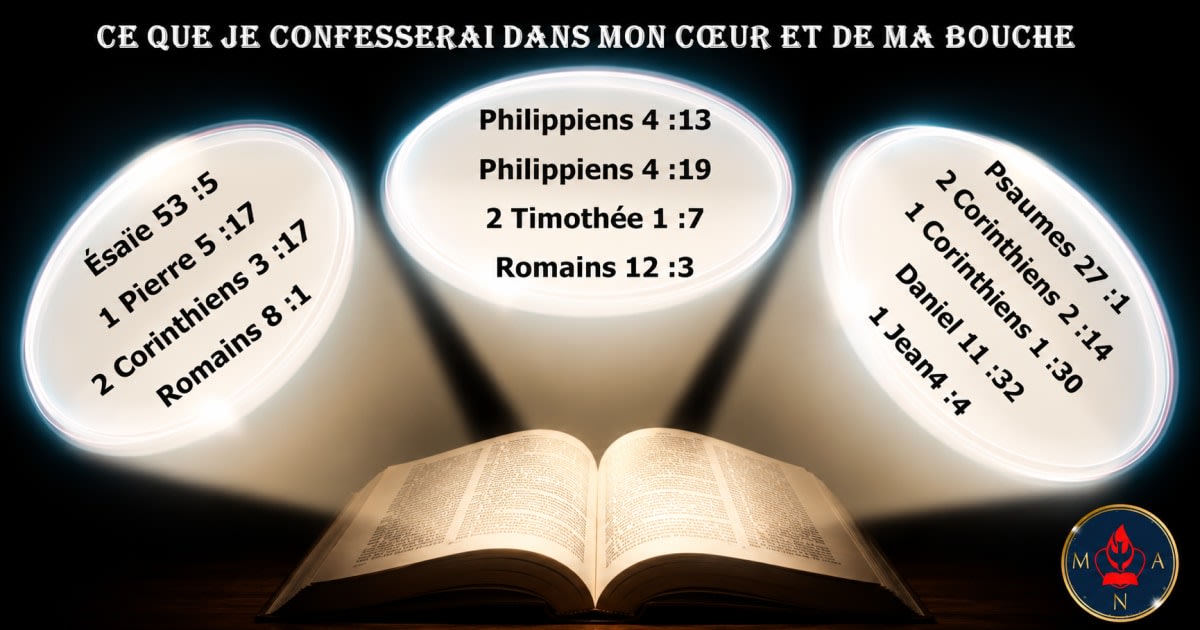 PRENONS LE CONTRÔLE DES CIRCONSTANCES PAR NOS PAROLES