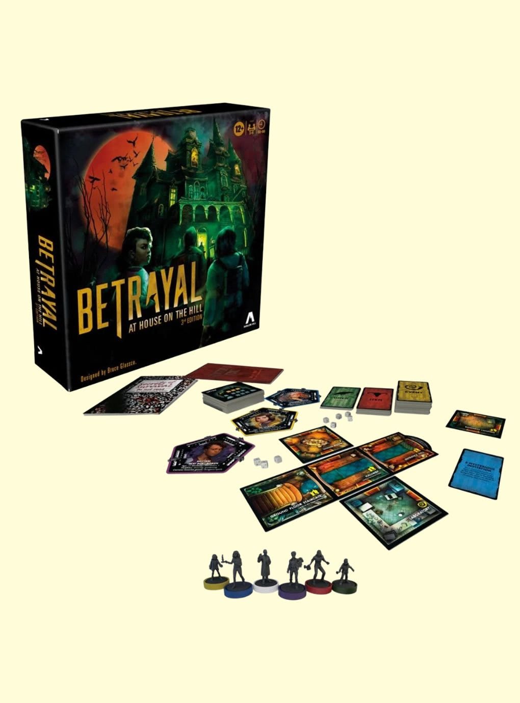 Betrayal at House on the Hill Board Game 3rd Edition - SMET Bahrain Betrayal at House on the Hill Board Game 3rd Edition