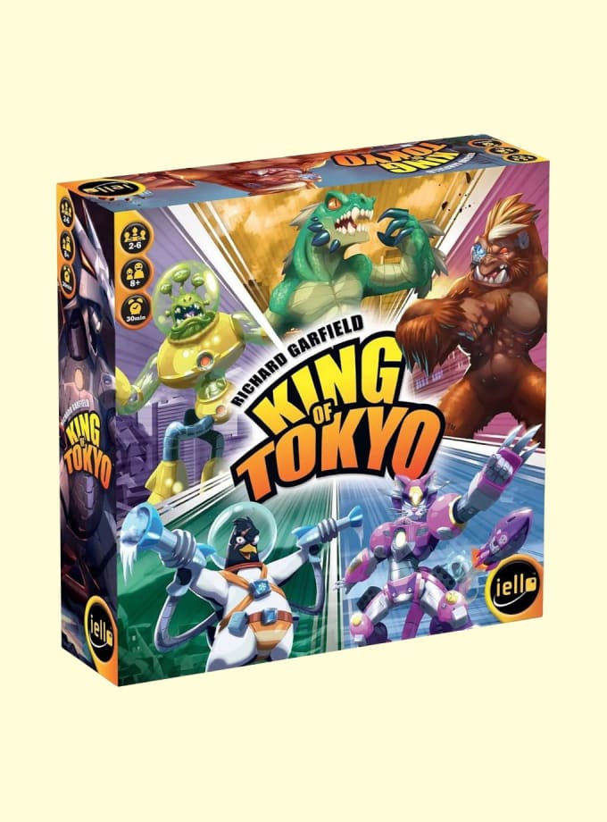 IELLO: King of Tokyo, New Edition, Strategy Board Game