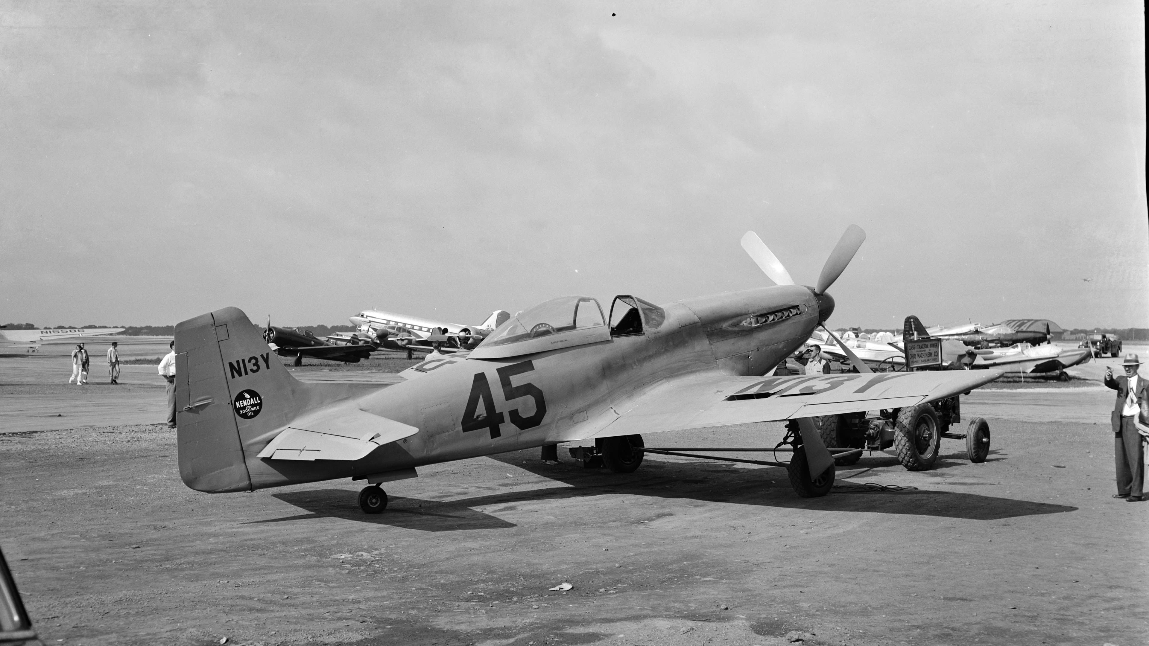P-51 Racer restored by the New England Aviation Museum