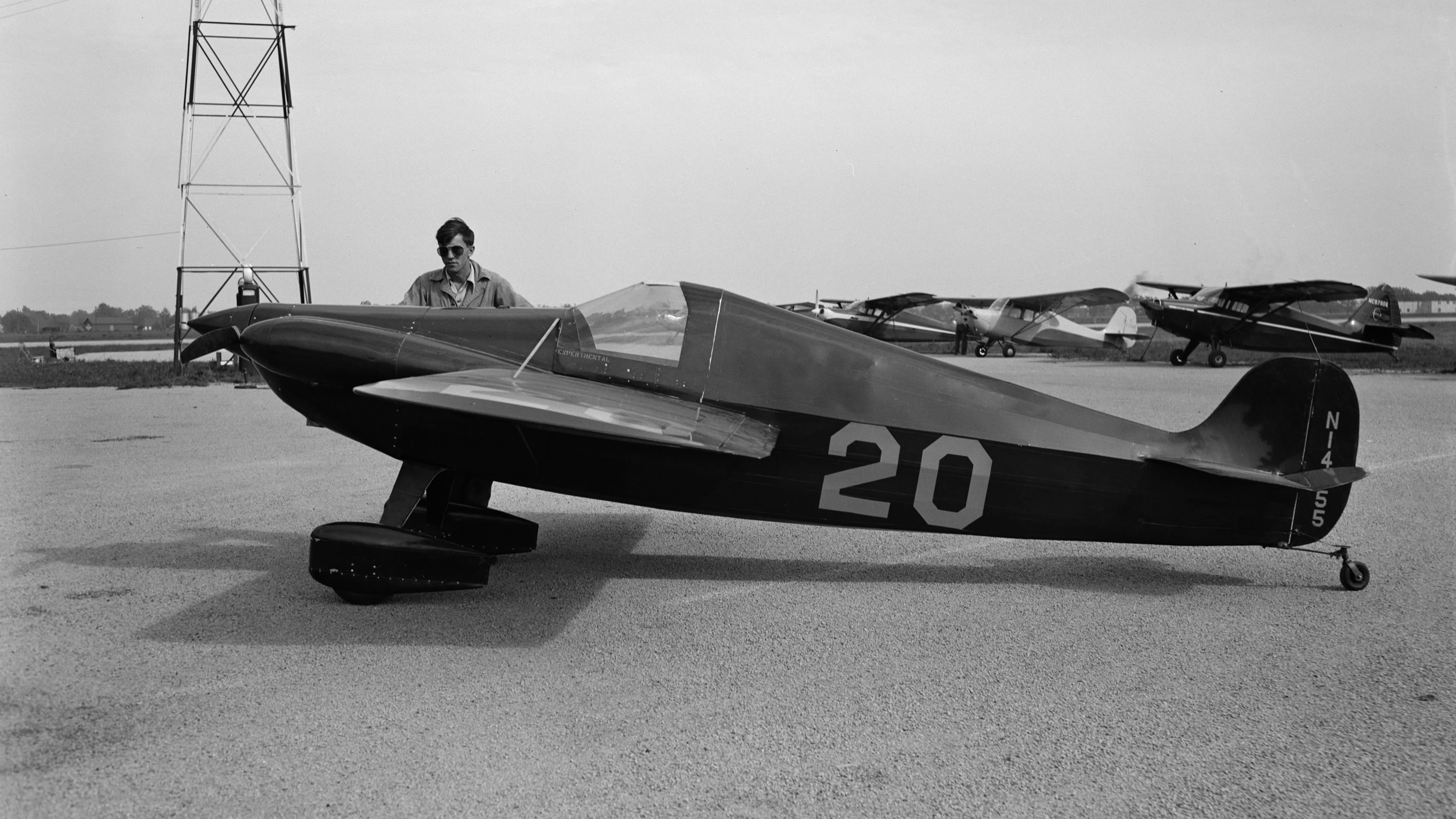 Bill Brennand and "Buster"