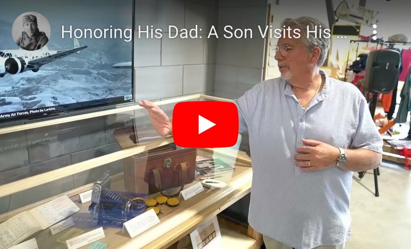Bill Kohn gives an exhibit tour video