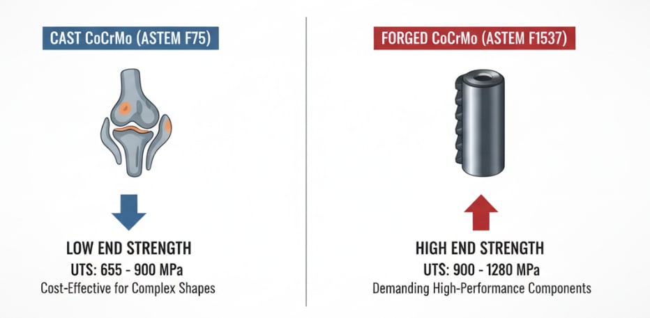 Cocrmo Material Properties