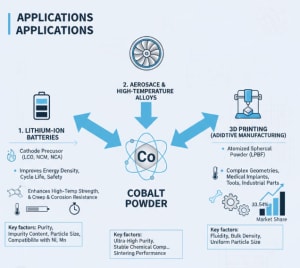 Propriétés de la poudre de cobalt et application sûre G...