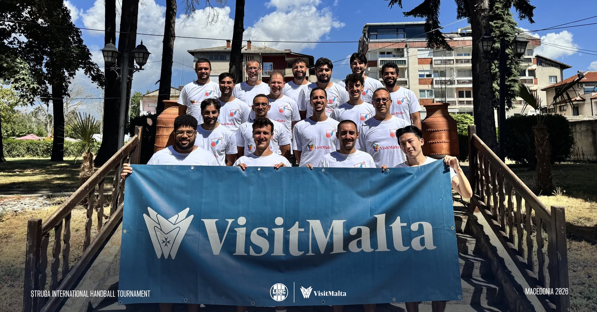 La Salle Handball Senior Men Team Photo Struga 2026