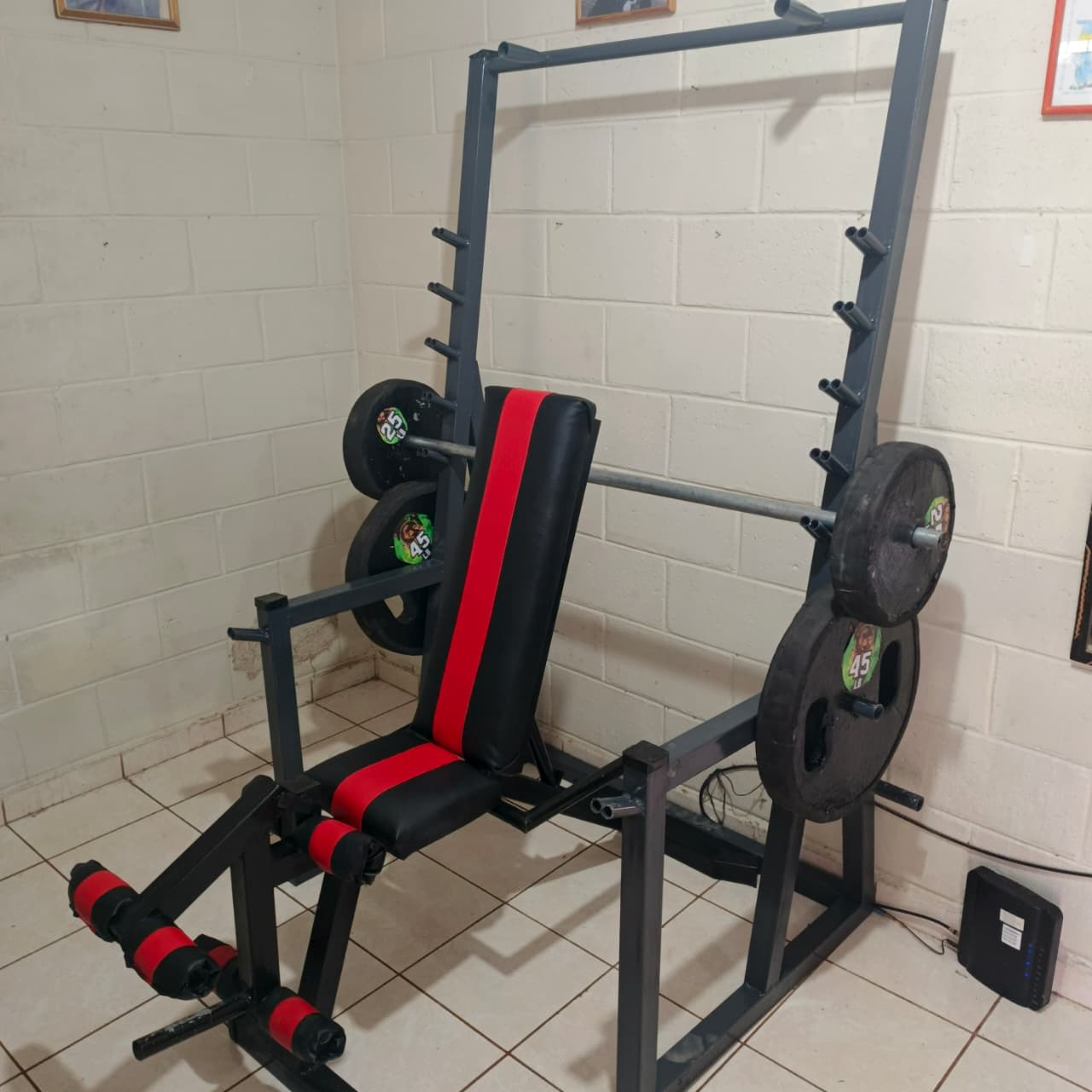 Rack Básico + Banca Multifuncional