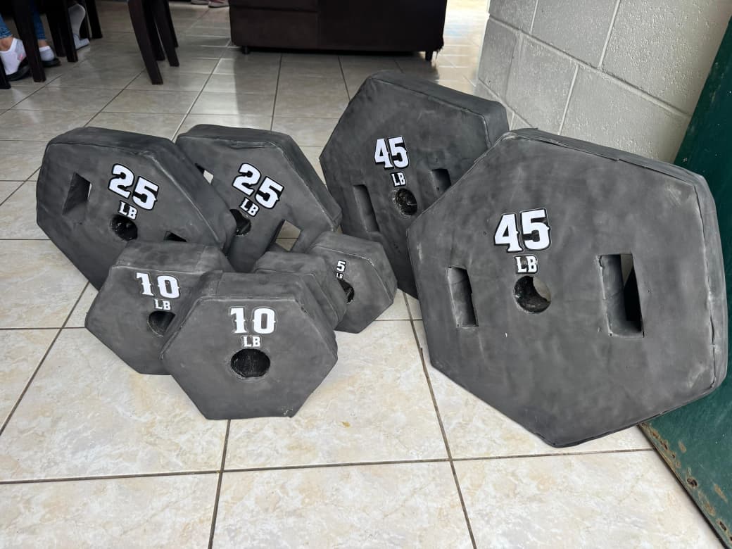 Discos Forrados con Goma