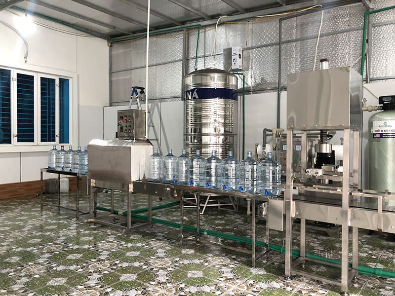 dây chuyền lọc nước công nghiệp