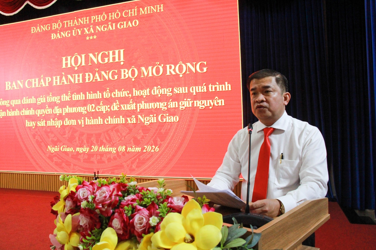 TP.HCM: Xã Ngãi Giao ưu tiên phát triển công nghiệp đô thị, gắn với bảo vệ môi trường bền vững