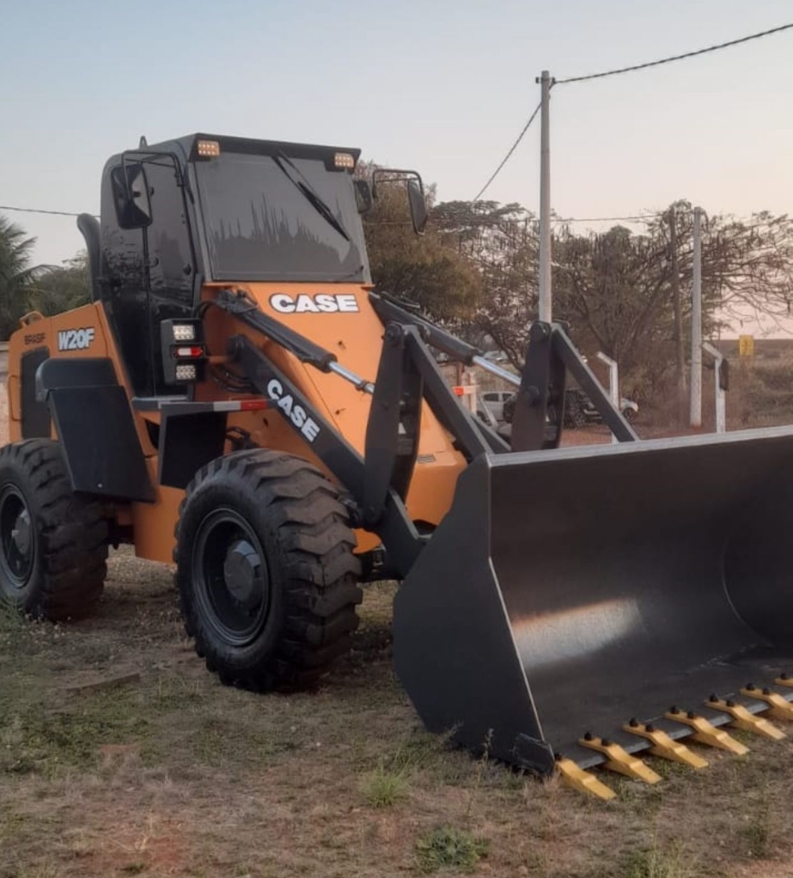 Pá Carregadeira Case Construction W20F 2018