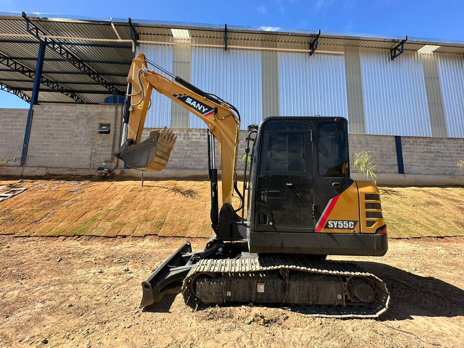 Mini Escavadeira SANY SY55 C 2024