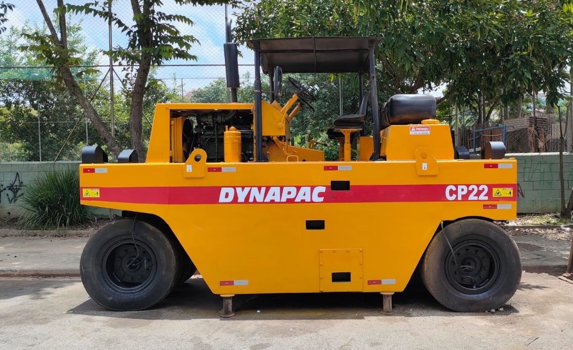 Rolo Compactador Dynapac CP22 1988