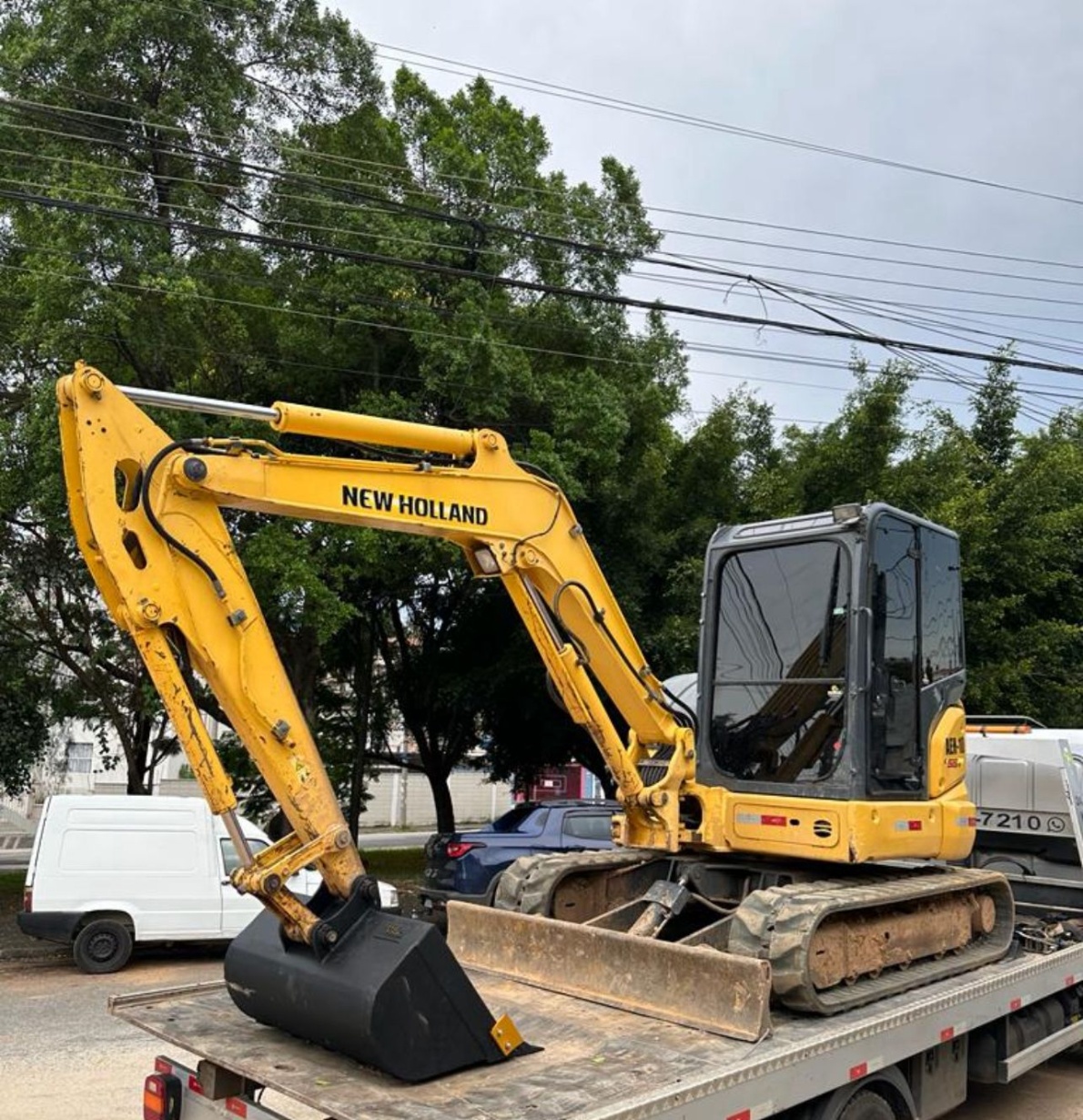 Mini Escavadeira New Holland E55 BX 2019