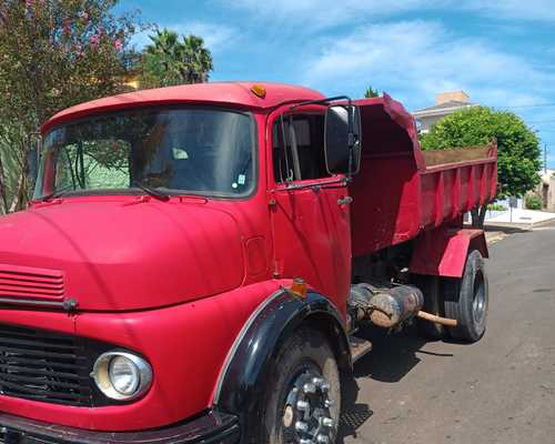 Caminhão Mercedes Benz Caçamba MB1113 70/70