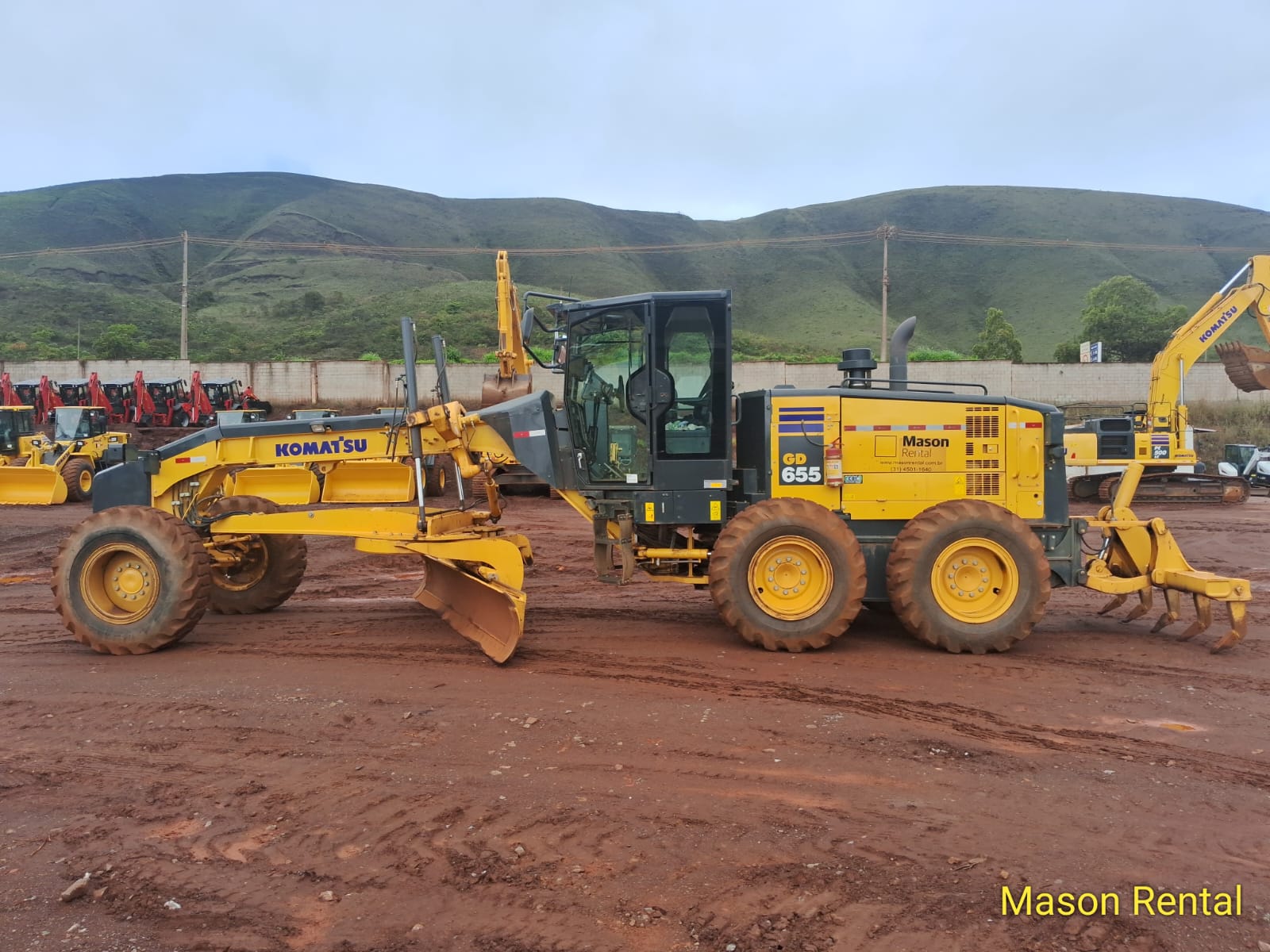 Motoniveladora Komatsu GD655-5 2023