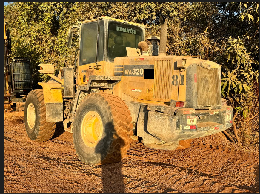 Pá Carregadeira Komatsu  WA320 2018