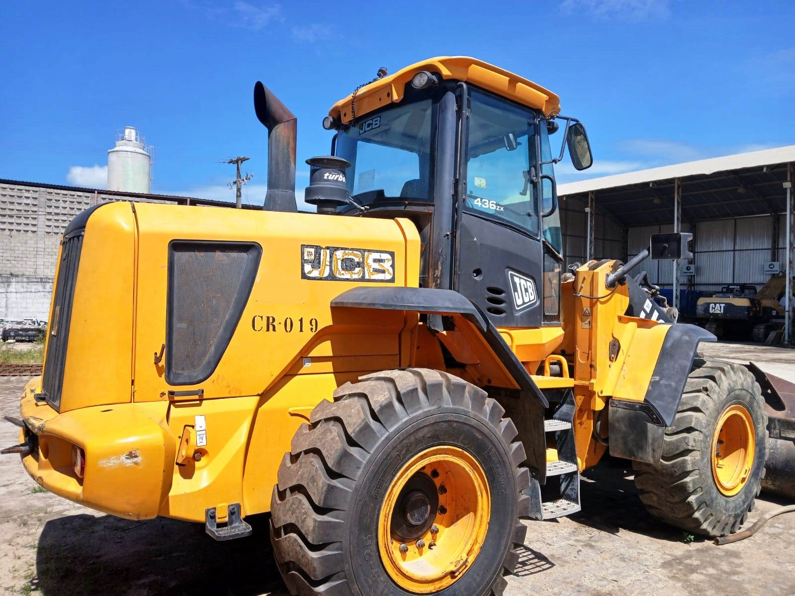Pá Carregadeira JCB 436ZX 2014