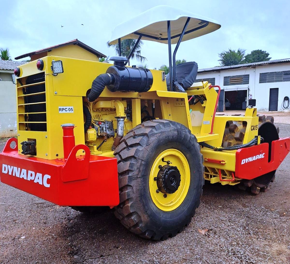 Rolo compactador Dynapac CA15 1980