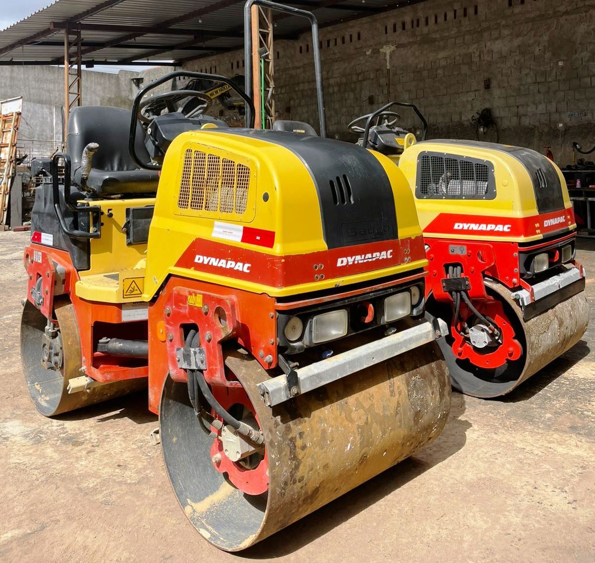 Rolo compactador Dynapac CC900 2010