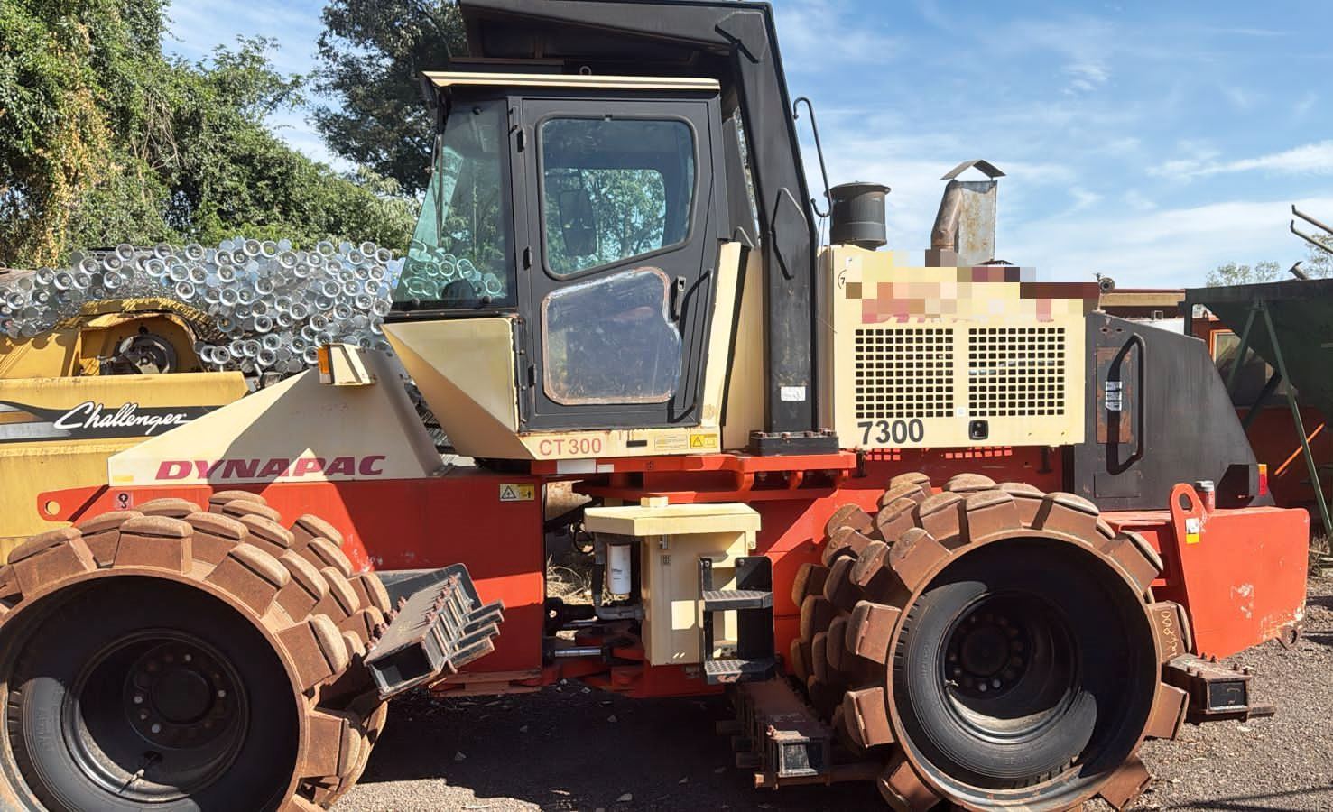 Rolo compactador Dynapac CT300 2008