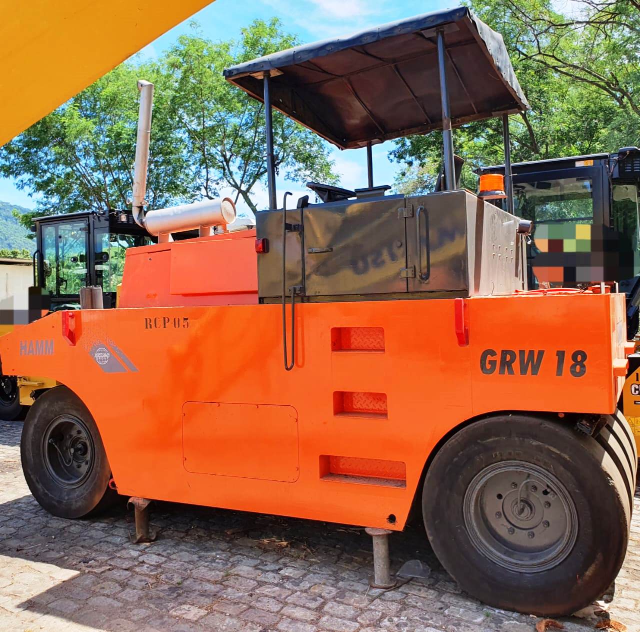 Rolo compactador Hamm GRW 18 2008