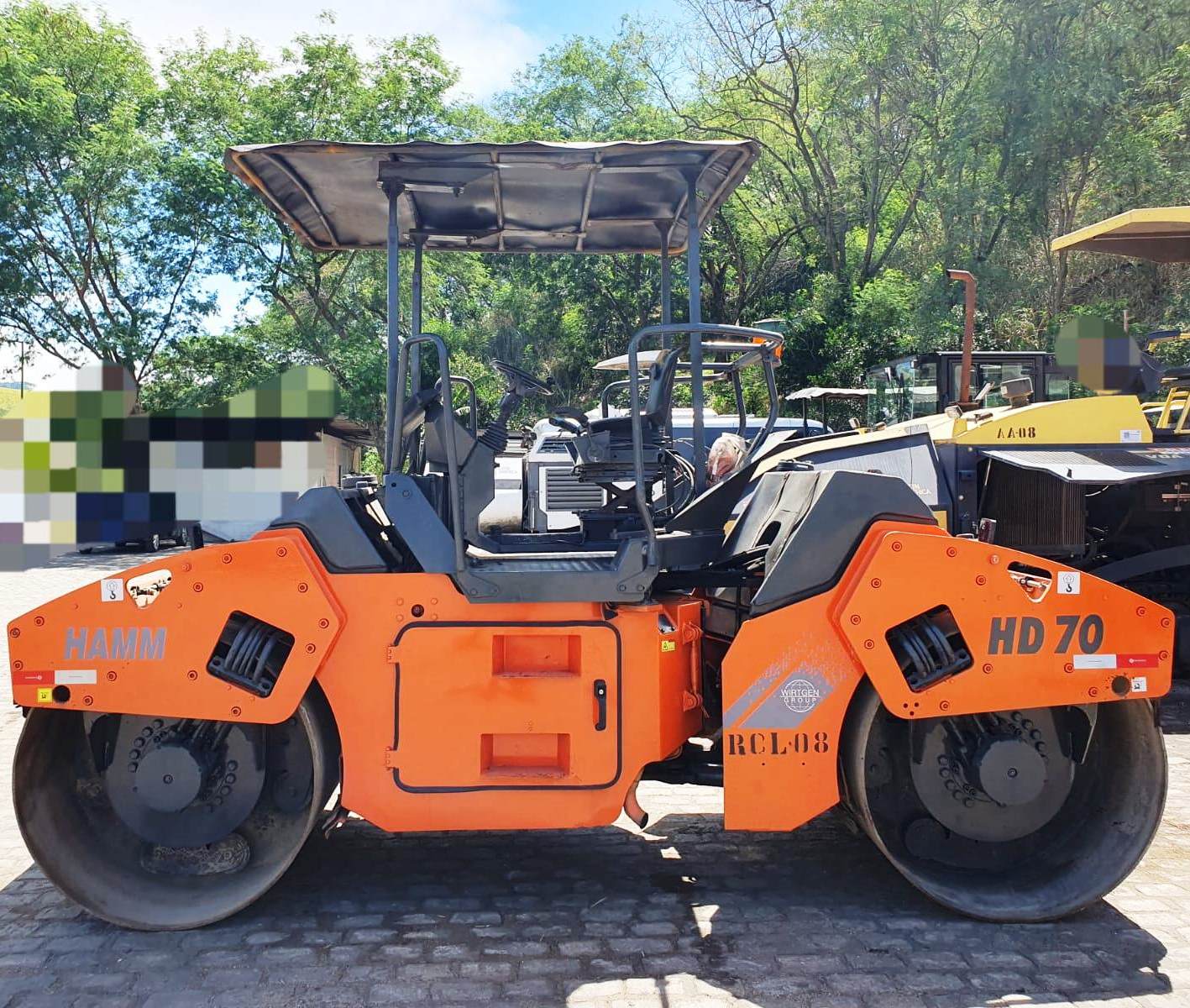 Rolo compactador Hamm HD70 2008