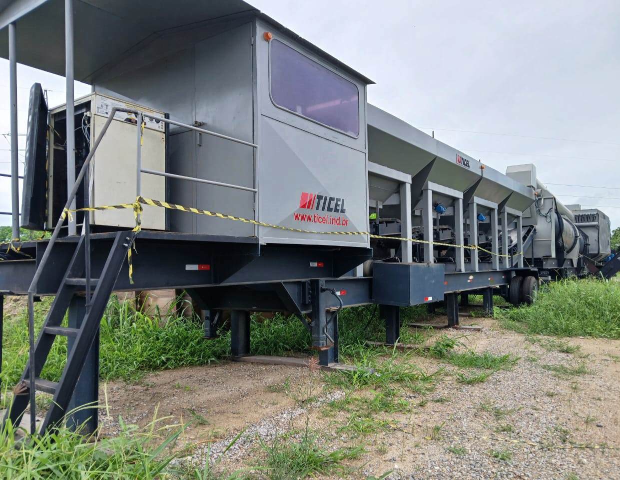 Usina de Asfalto TICEL CF160 2003