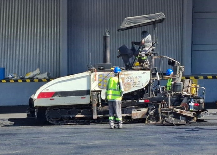 Vibroacabadora Terex VDA400 2009