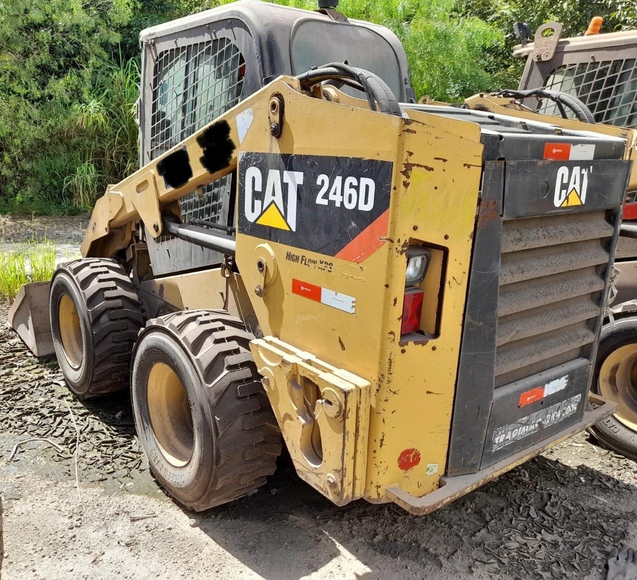 Mini Carregadeira Caterpillar 246D 2016