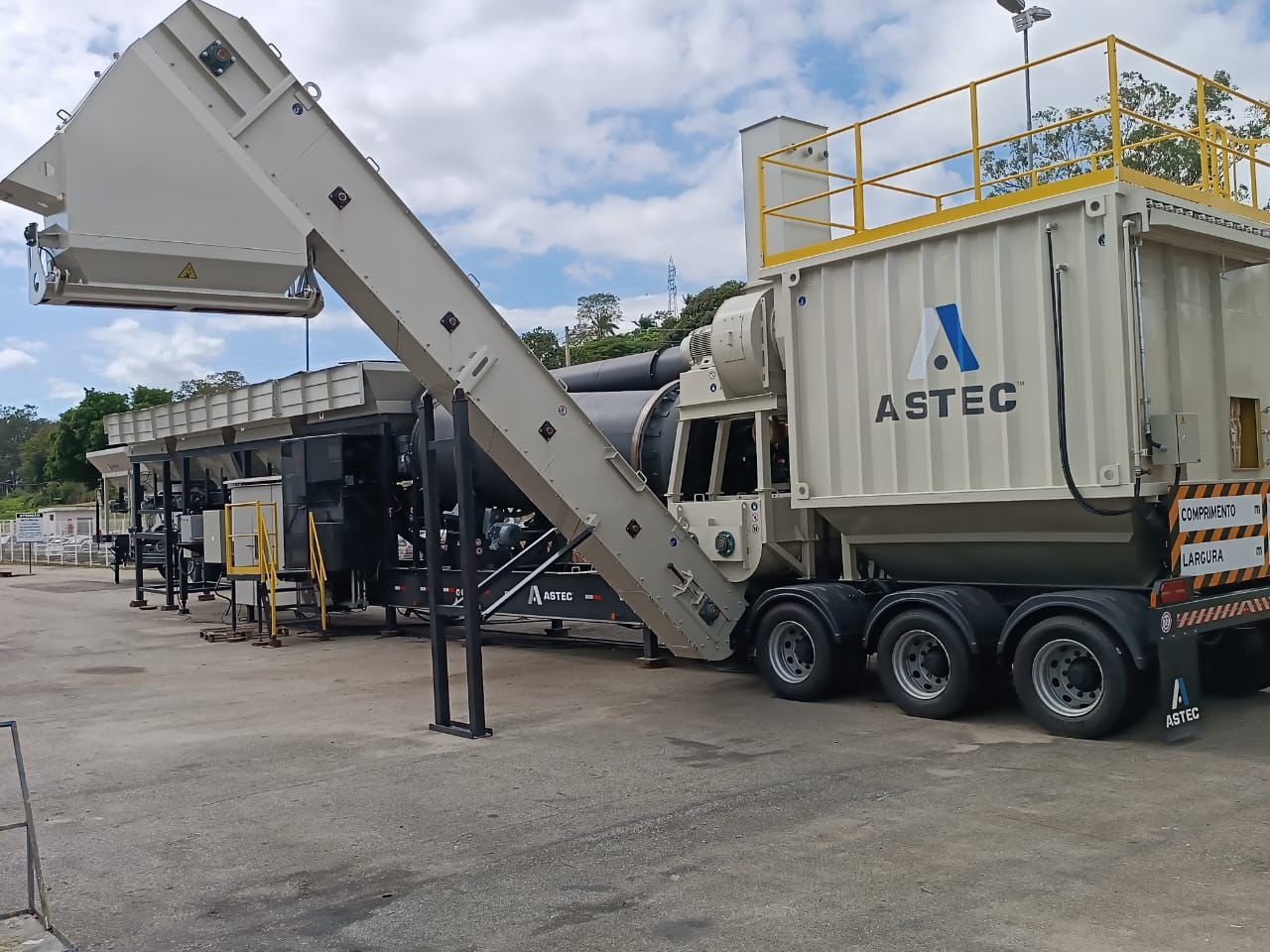 Outras máquinas e equipamentos ASTEC Usina de Asfalto ASTEC Ventura 140ton/hr 2025
