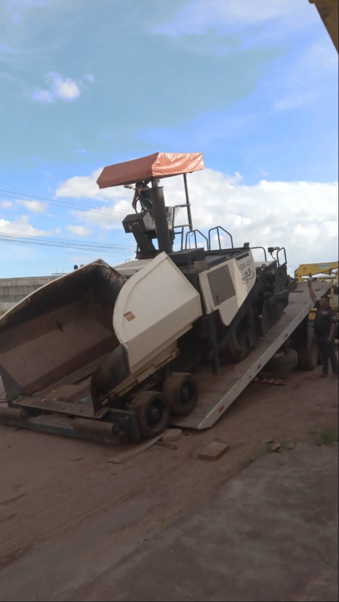 Vibroacabadora Terex VDA 421 2012
