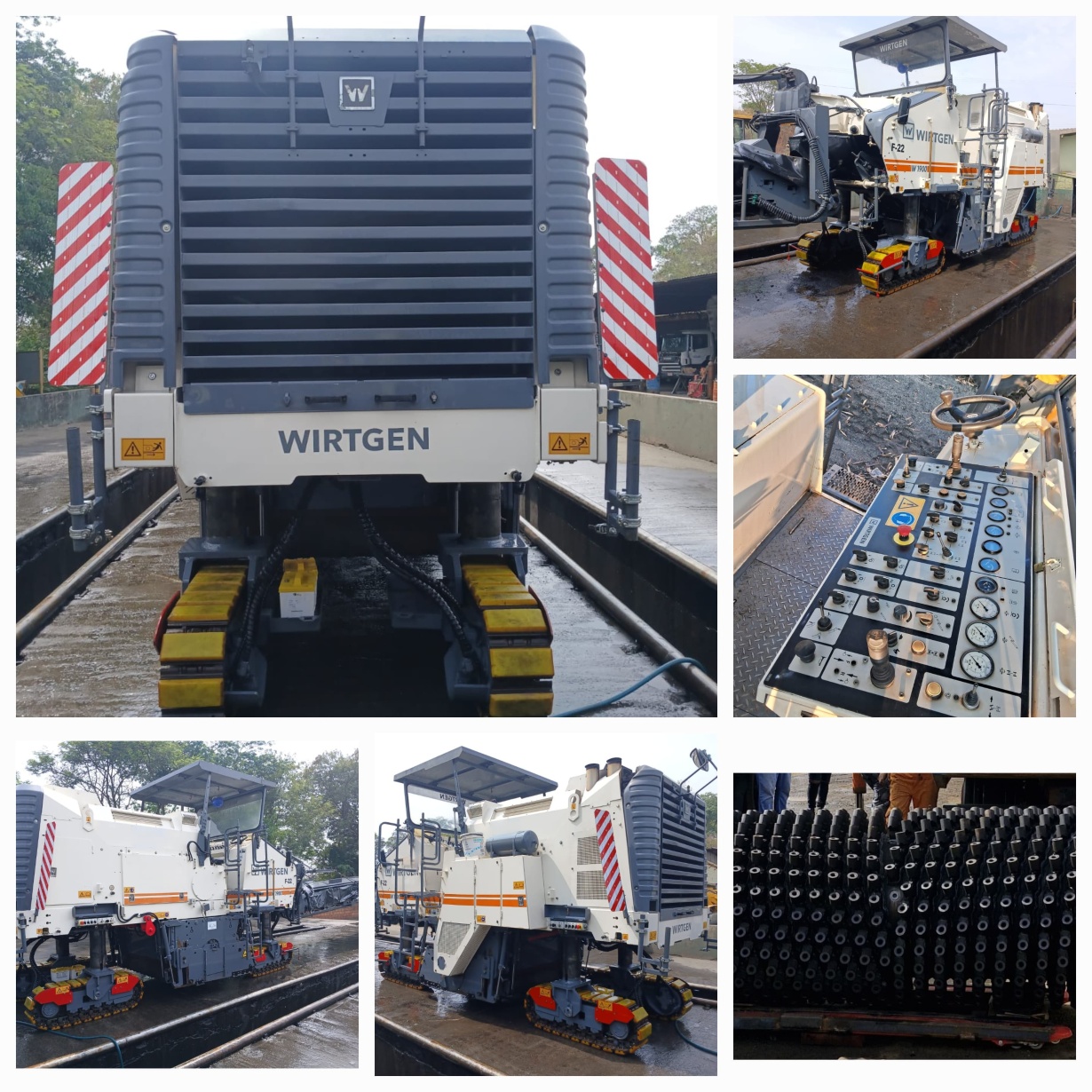Fresadora de asfalto Wirtgen W1900 2016