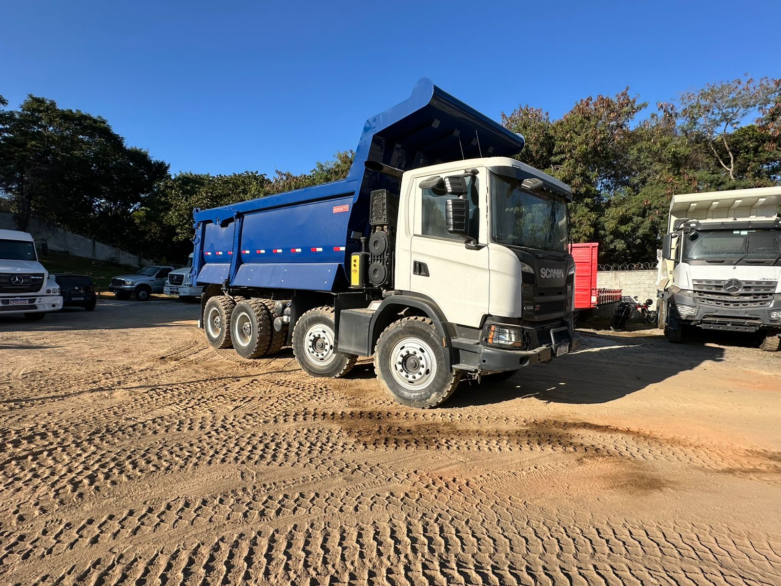 Caminhão Scania G500 8x4 2019