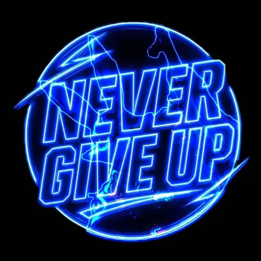 Never Give Up logo