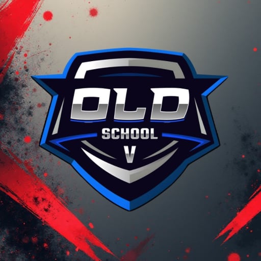 Old School V logo