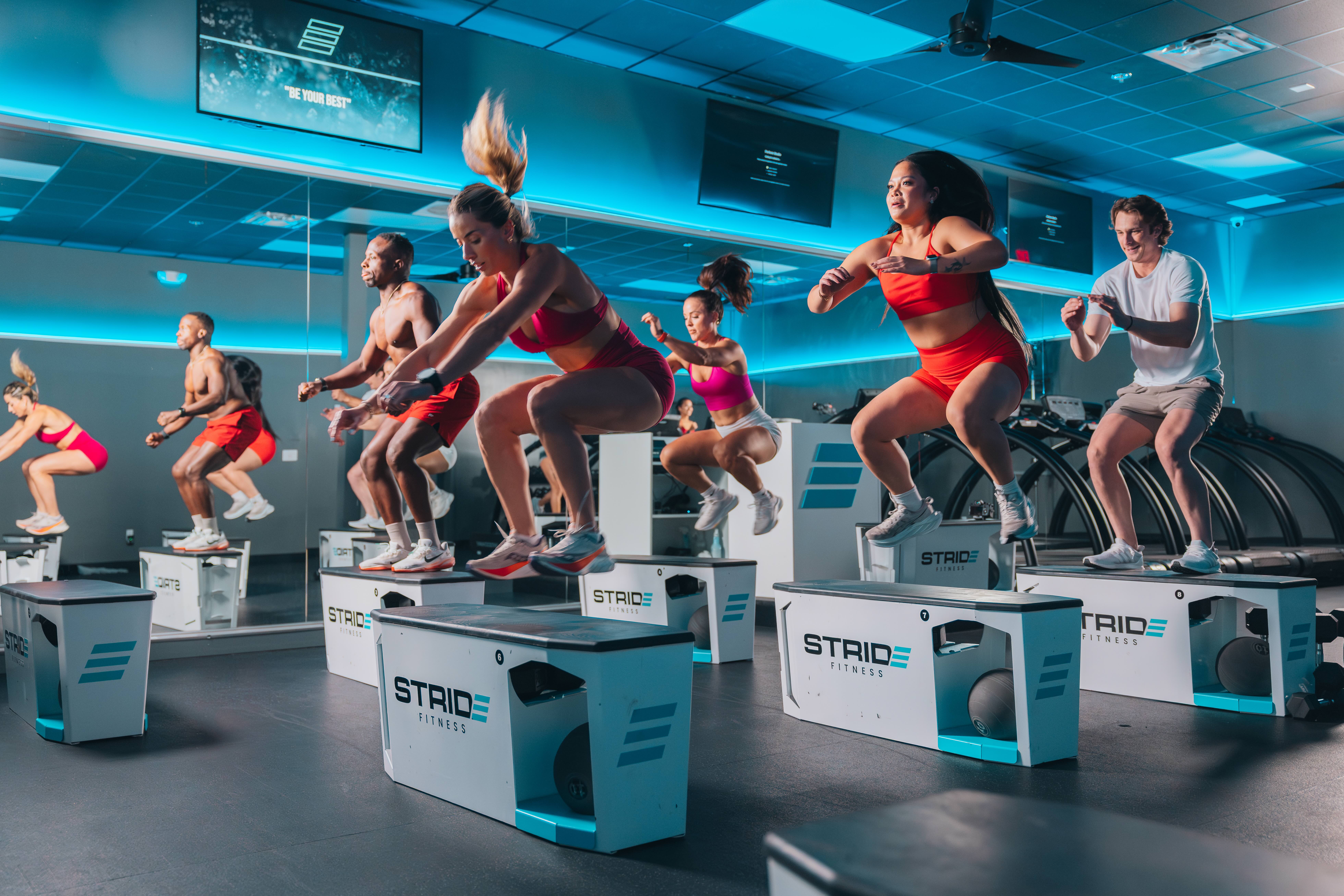 STRIDE Fitness Abs and A class glute and lower body workout