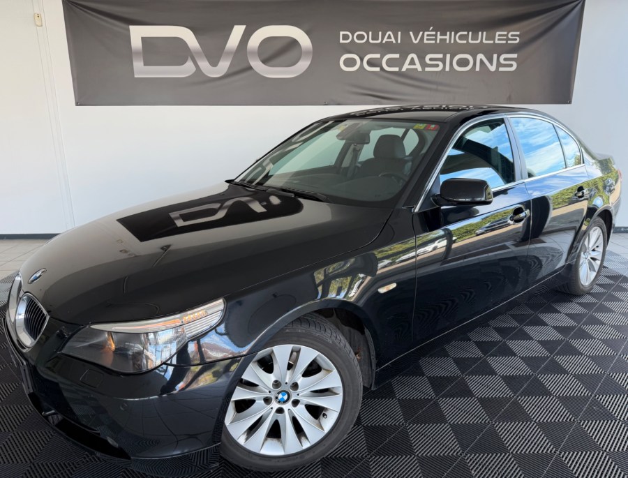 BMW SERIE 5 E60 BMW SERIE 5 (E60) 525D DPF EXCELLIS d'occasion chez DVO Douai