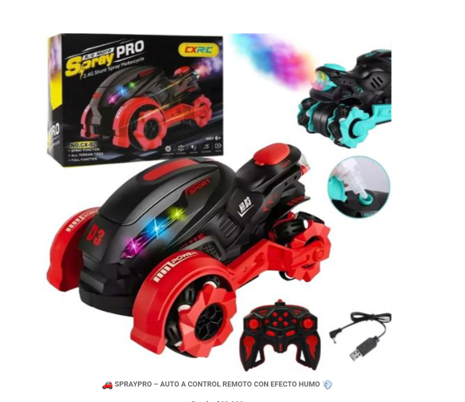 SPRAYPRO AUTO A CONTROL REMOTO 2