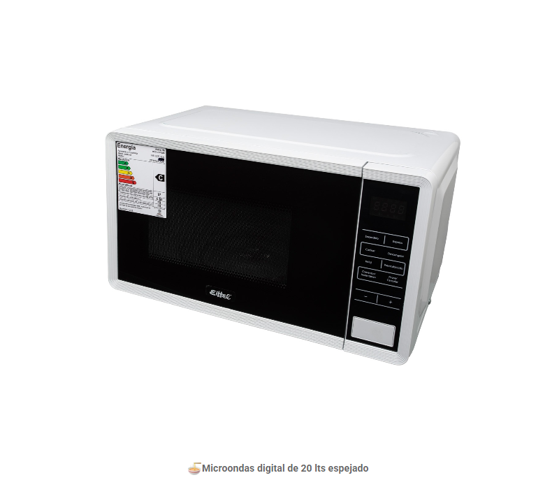 MICROONDAS DIGITAL DE 20 LITROS