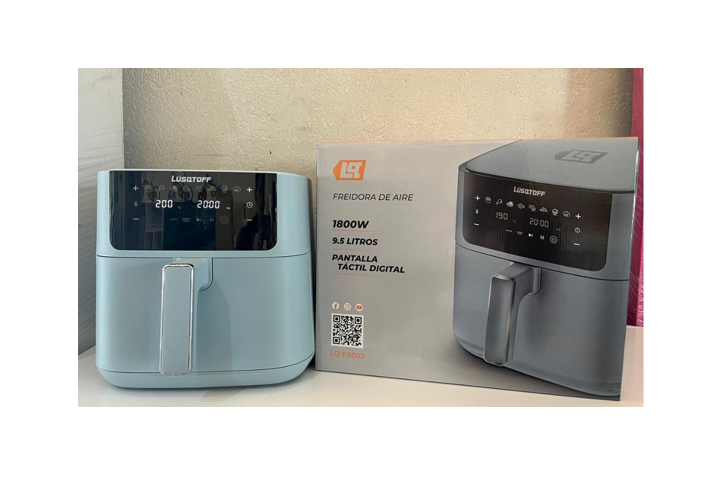 FREIDORA DE AIRE 9,5 L LÜSQTOFF – COLOR CELESTE