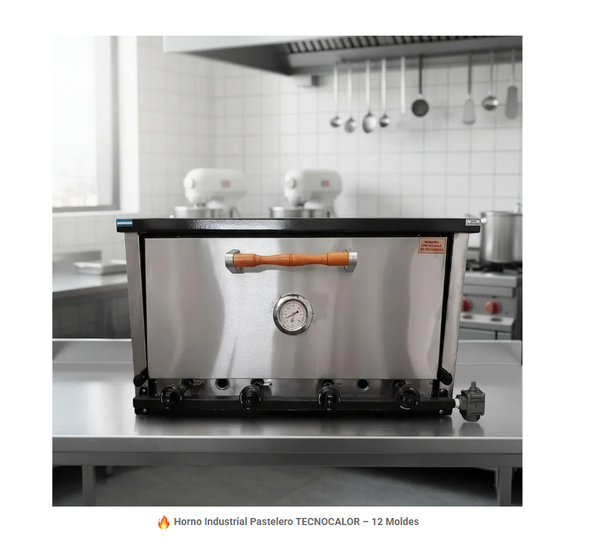 HORNO INDUSTRIAL PASTELERO TECNOCALOR