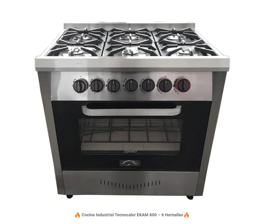COCINA INDUSTRIAL TECNOCALOR EKAM 800