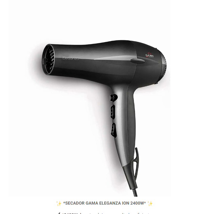 SECADOR GA.MA ELEGANZA ION 2400W