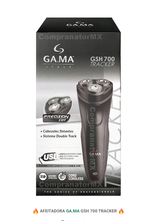 AFEITADORA GA.MA GSH 700 TRACKER